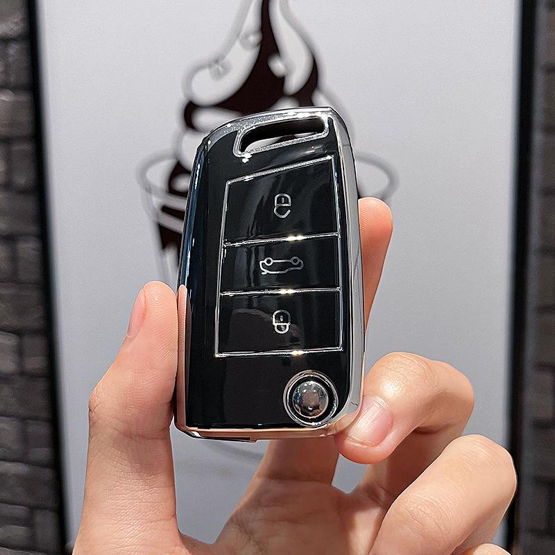 High-Grade Key Case for Volkswagen Passat 17-18 Models - Unisex Design