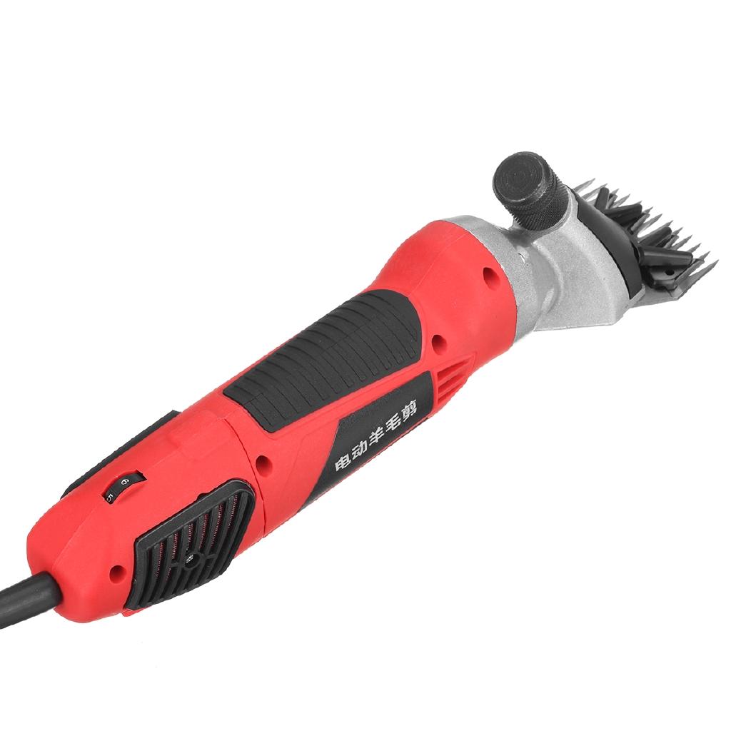 1500W 220V 13 Teeth 6 Gears Electric Sheep Shearing Cutter Scissor Goat Wool Shaving Adjustment Push Trimmer Tool Cutter Machine