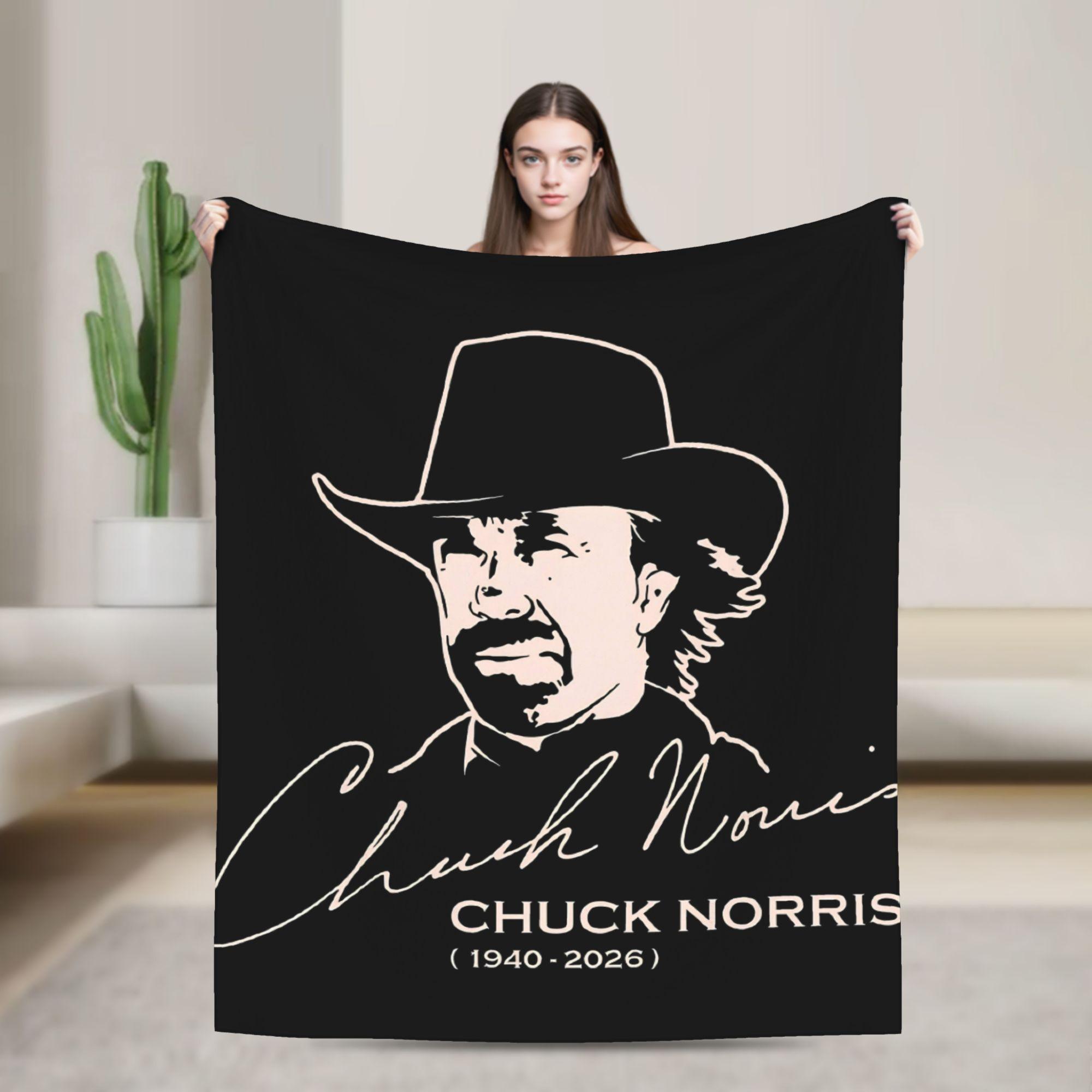 

Cozy Throw Blanket Camping Chuck Poster Blanket Flannel Bedspread For Sofa Home Funny Sofa Bed Cover 75x100cm (30x40inch)
