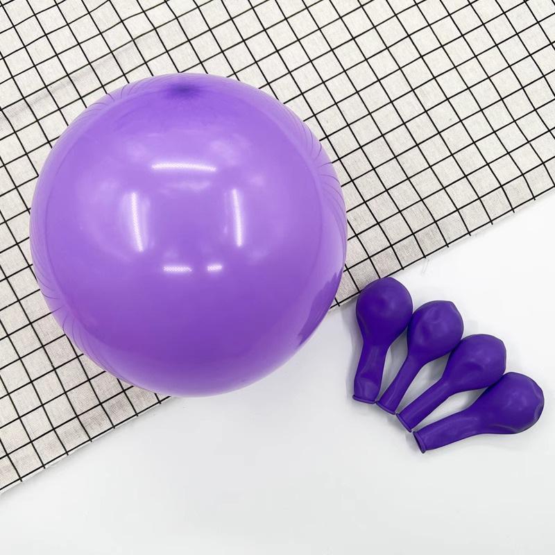 10 Inch Latex Matt Balloon Colorful Birthday Party Scene Decoration Balloon Wedding Celebration Prop Arrangement