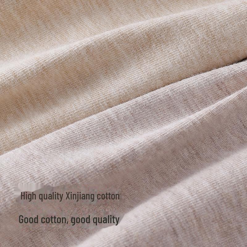 7A Damen Baumwollunterwäsche mit hohem Bund und Farbe - Bequem, atmungsaktiv, verlängerter Schritt, Slips ohne Einschnüren für Frühling und Sommer.