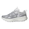 adidas Kantai Trail Scarpe da Corsa alla Moda in Tessuto e Pelle Sneakers Unisex Bianco Grigio Argento JR1653