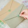 4pcs, Vintage Wax Seal Stamp Stickers, DIY Scrapbooking Journal Planner Decorations Stationery Envelope Sealing Tags