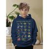 Autumn Cute Cartoon Animal Pattern 3D Printed Hoodies Fashionable Casual Sports Long Sleeved Children's Boy Hooded Sweatshirts