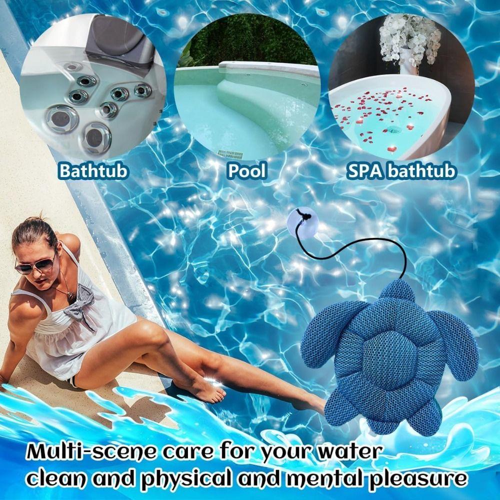 Esponja Absorbente de Espuma de Tortuga Esponja Absorbente de Aceite Esponja Absorbente de Aceite Limpiador Lindo para Jacuzzi Para Jacuzzi