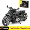 New Arrival 1:8 Classic Motorbike Building Blocks (820 Pcs) - Technic Model for Adults, Collectible Home Decor & Perfect Gift