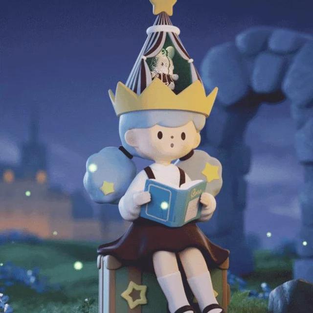 Auf Lager FINDING UNICORN Molinta Chasing Light Serie Blind Box Mystery Box Spielzeug Niedliche Action Anime Figur