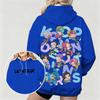 KPop Demon Hunters Cute Animated Characters Print Casual Fashion Daily Hoodie Women's Oversized Comfortable Hoodie