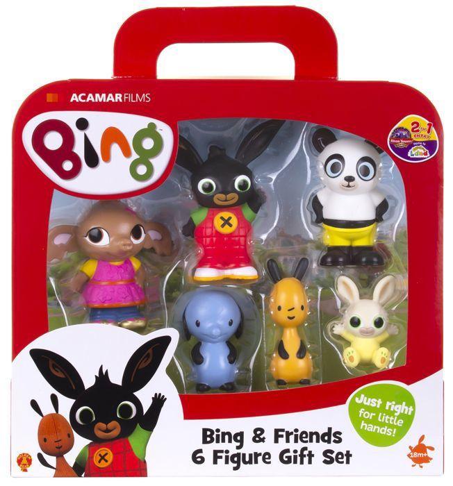 Figure Set - Bing - Bng07 - 6 Characters - Motor Skill Development - for Children from 18 Months