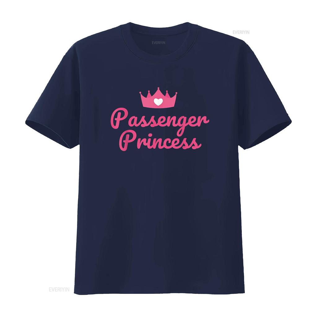 Princess Passenger T Shirt Vintage Washed Fashion Top For Everyday Wear Streetwear Comfortable Versatile Unisex Breathable