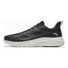 Anta Clássico Versátil Amortecedor Respirável Cano Baixo Tênis de Corrida Casual Masculino Tênis Preto Cinza 112345522S-5