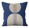 45x45cm Nordic Modern Minimalism Abstract Geometric Lines Pillowcase Sofa Chair Office Seat Car Cushion Cover Home Decor