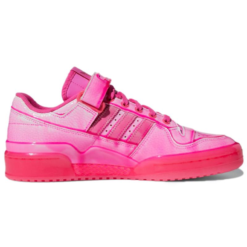 Adidas Jeremy Scott X Adidas Forum Low 'Dipped Solar Pink' Sneakers GZ8818