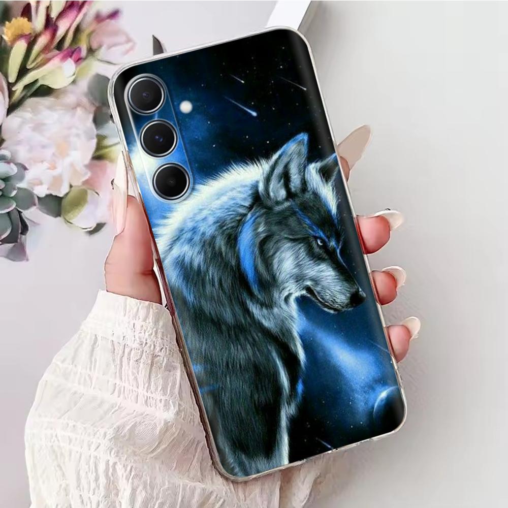 Für Samsung Galaxy A24 4G Hülle Cartoon Weiche Silikon Handyhülle Für Samsung A24 SM-A245F A 24 Rückabdeckung Transparent Fundas Coque