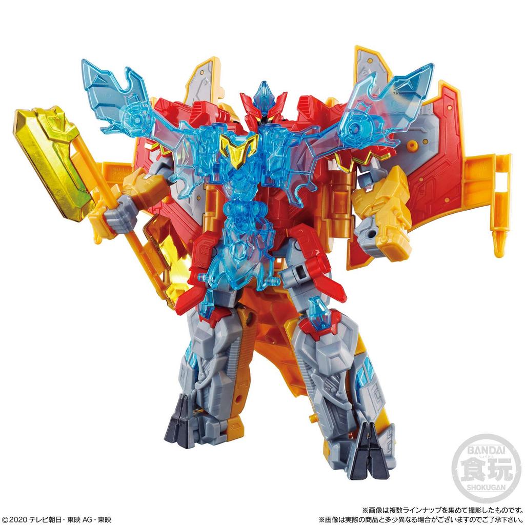 Minipla Mashin Sentai Kiramager Mashin Combination Series EX Grateful Phoenix of 5 types sold as a [Set (full complete)] Not box.