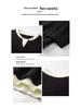 Men's Trendy Hong Kong Style Patchwork Sweater - Winter Round Neck Old Money Knitwear Casual Base Layer