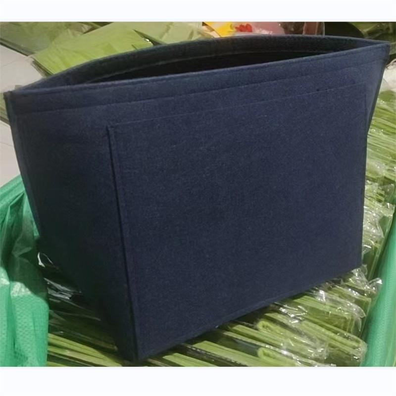 

Фетровый вкладыш для сумки, подходит для сумки-подкладки, фетровая косметичка, поддержка, дорожный, портативный, вставной кошелек-органайзер M синий