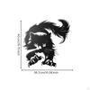 Metal Wall Art Black Silhouette Decor Cutout for Living Room, Bedroom, Entryway Style 1