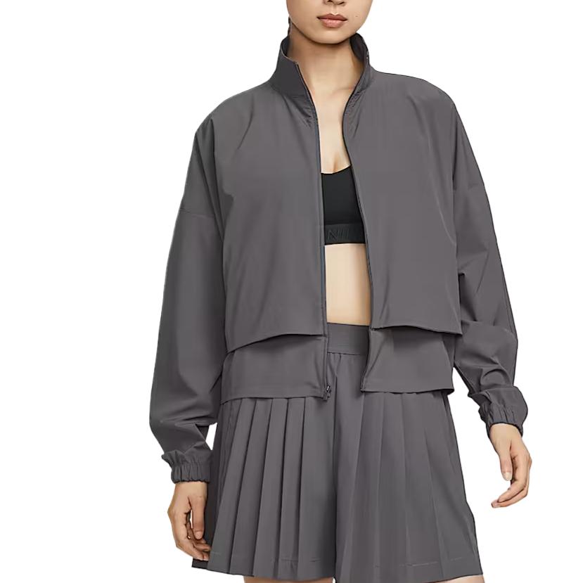 Nike Dri-Fit Perfect Stretch 24.7 Wygodna Klasyczna Prosta Wszechstronna Szybkoschnąca Kurtka Damska Kurtka HJ0964-036