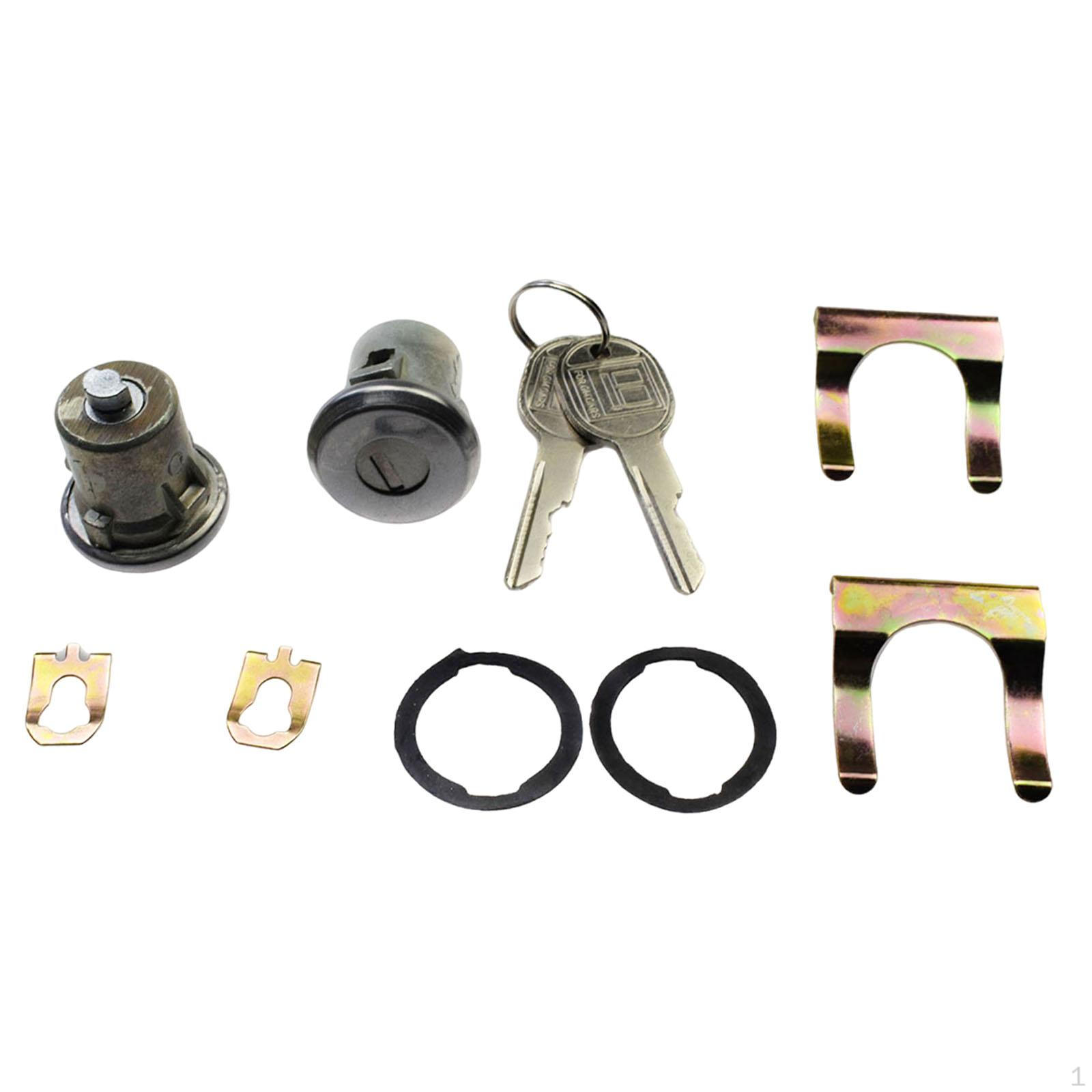 

DL15802 Car Door Lock Cylinder with Keys Auto Components Cores for Yukon XL Avalanche