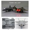 1/72 Scale Fifth Generation Fighter Plane J-20 Toy Type Aircraft for Military Children Excellent Simulation Diecasts Toy Vehicle
