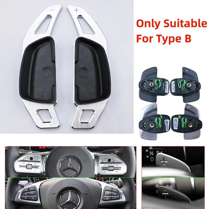 For Mercedes-Benz A C Class W177 Sedan V177 A180 A180D A200 A250 W205 Car Steering Wheel Paddle Shifter Gear Shift Extension