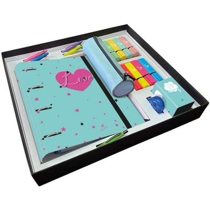 Pakke smårekvisita Mariola - S8425394 - Love Skrivesett 34 Deler