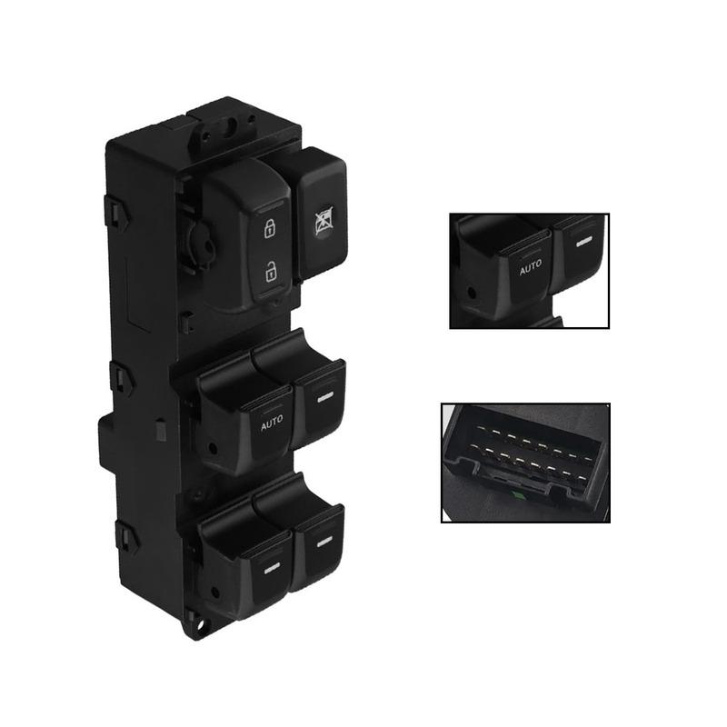 Car Accessories for Kia Rio 2011 2012 2013 2014 2015  Front Left Electric Window Control Switch Glass Lifter Button 93570-4Y201