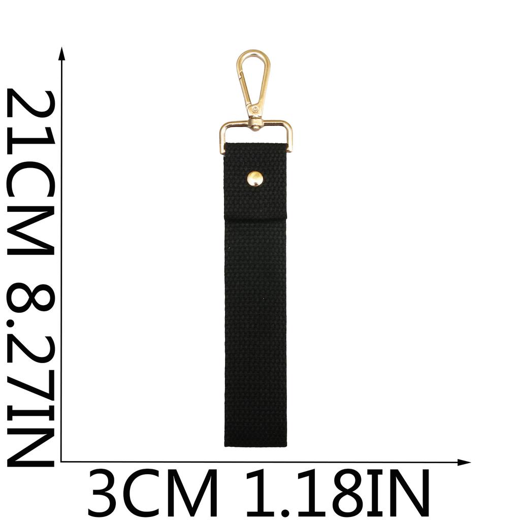 Diy Handmade Webbing Keychain Pendant, Japanese And Korean Fashion Cloth Sticker Decorative Ribbon Pendant, Handmade Ins Bag Pendant.