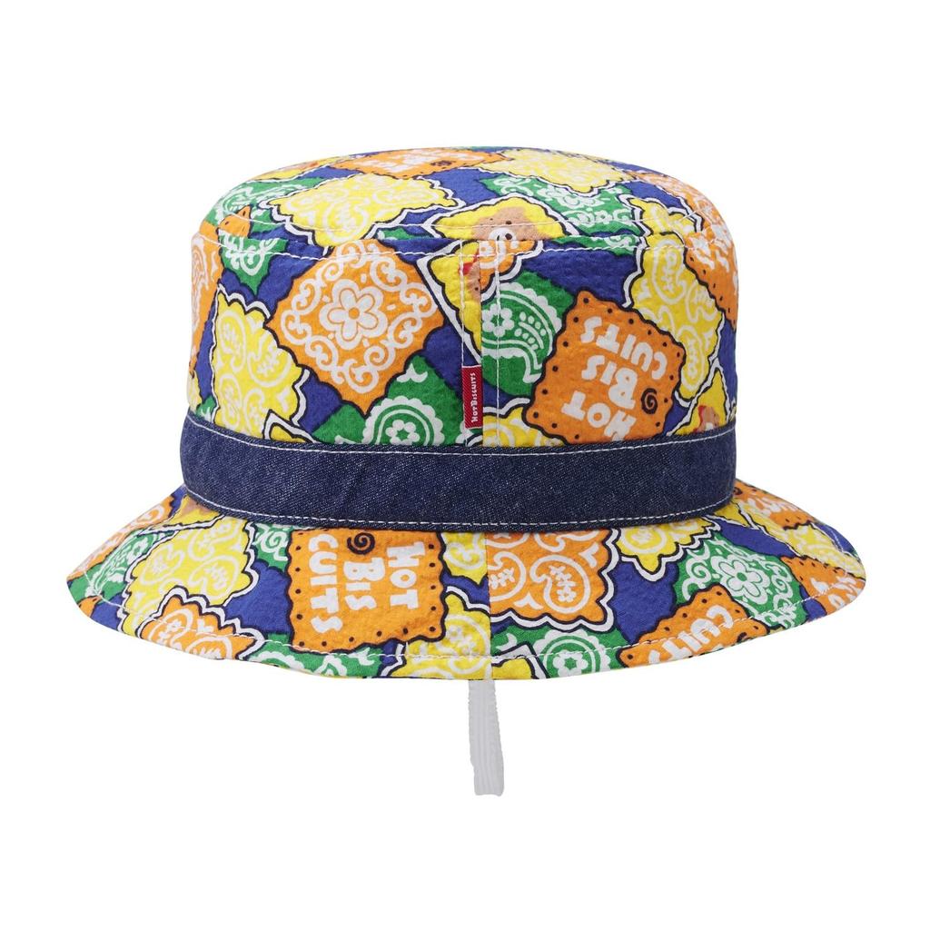 MIKIHOUSE HOT BISCUITS Hat, Multicolor, for Boys and Girls, Size M (50-52cm), 72-9103-682