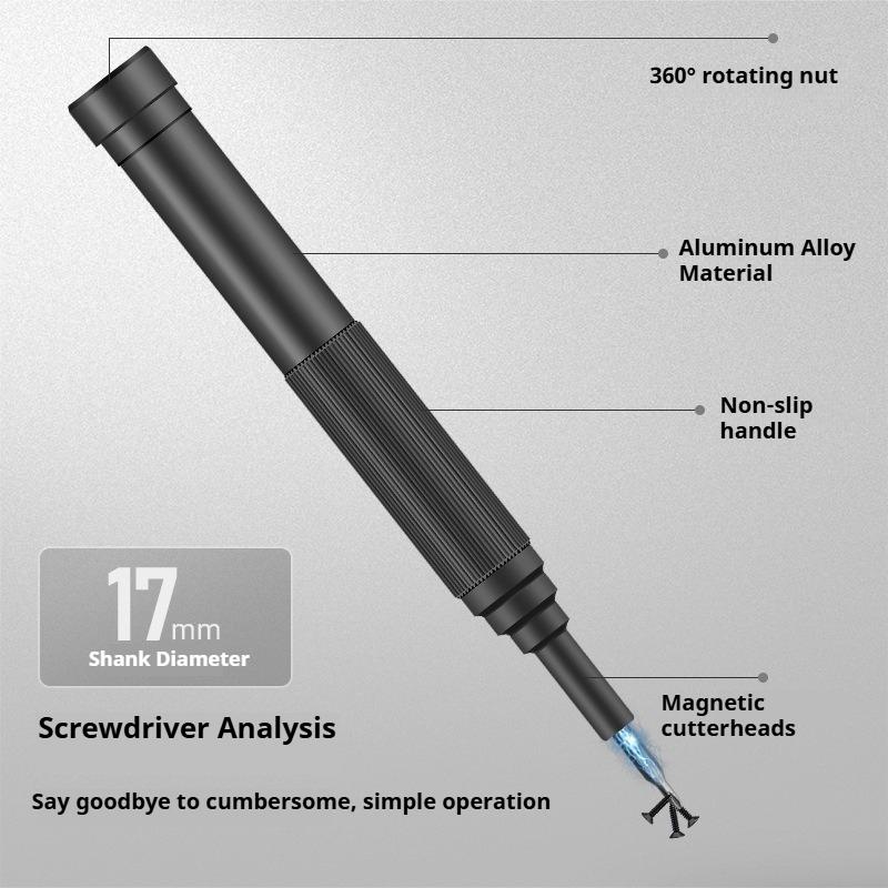 Manual Precision Screwdriver Set Notebook-Style Multi-Functional Mobile Phone Repair and Disassembly Tool Kit 69pcs A Set