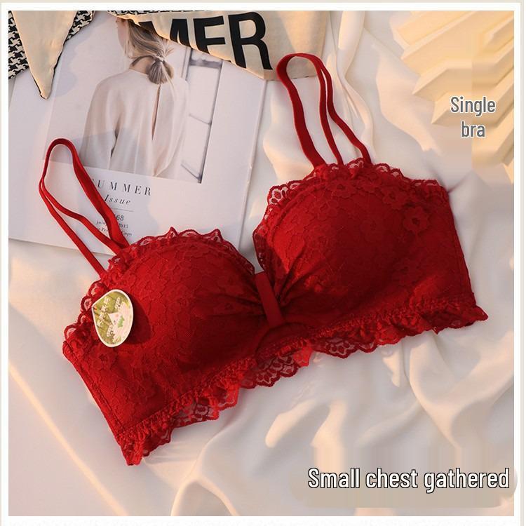 Pure Desire Lace Push-Up Bra Set for Women – Seamless, No Underwire, Adjustable Support, Sexy
