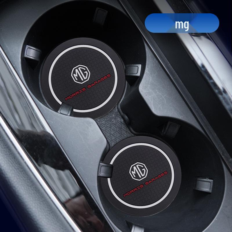 

Cross-Border Universal Car Cup Holder Non-Slip PVC Coaster with Logo