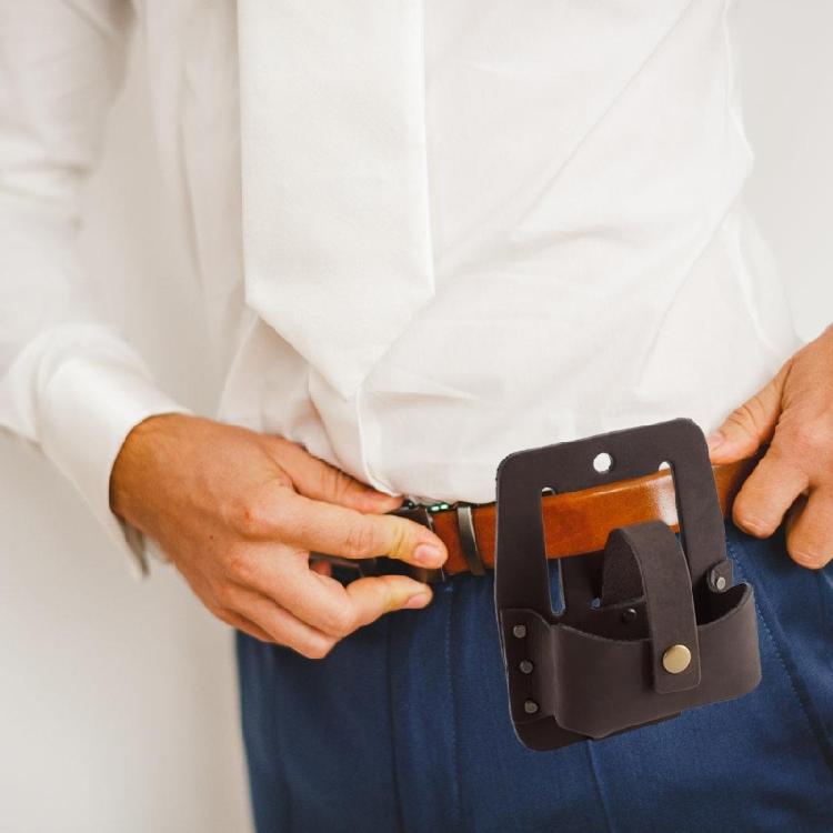 Wytrzymały Uchwyt na Taśmę Miarową Praktyczna Saszetka na Taśmę Kabury na Narzędzia Duży Uchwyt na Taśmę do Użytku Zewnętrznego