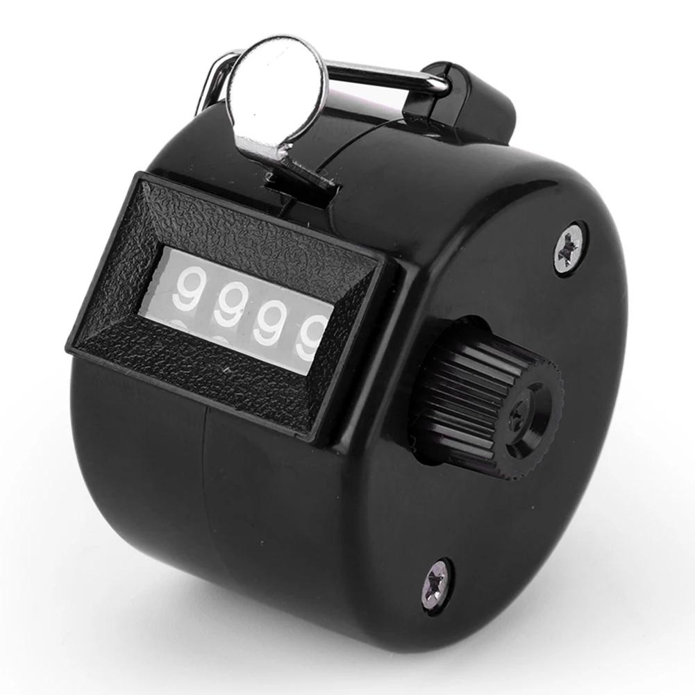 Handheld Tally Counter 4-Digit Number Count Clicker Counter Hand Counter for Counting Knitting Coaching Golf Fishing