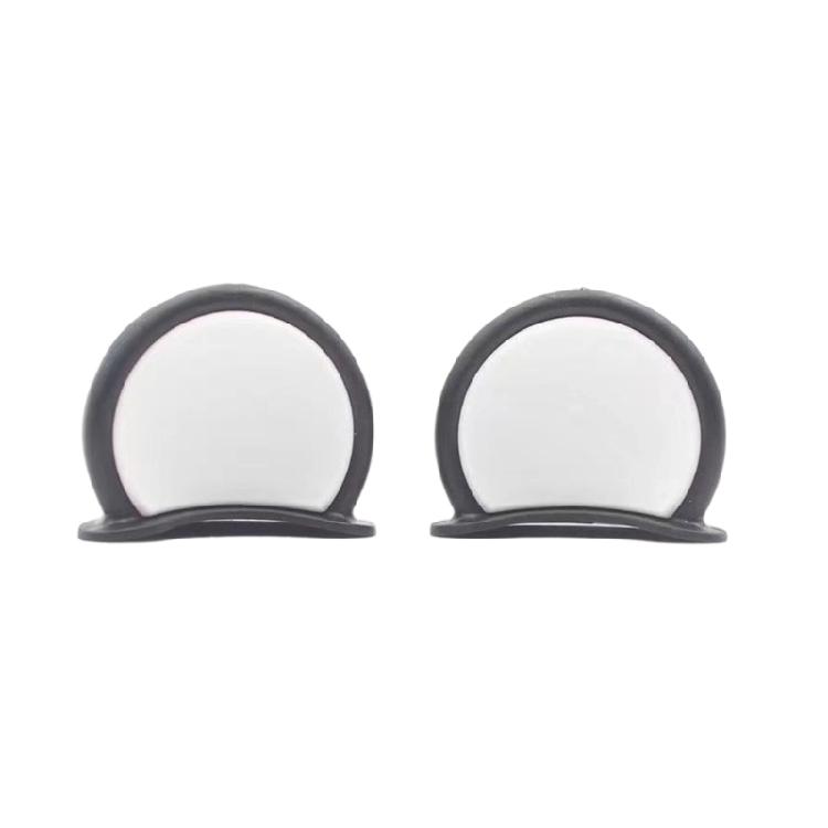 Playful Bear Themed Helmet Accessories 2PCS Plastic Decoration Lightweight Design Fit for Most Helmets Easy Installation