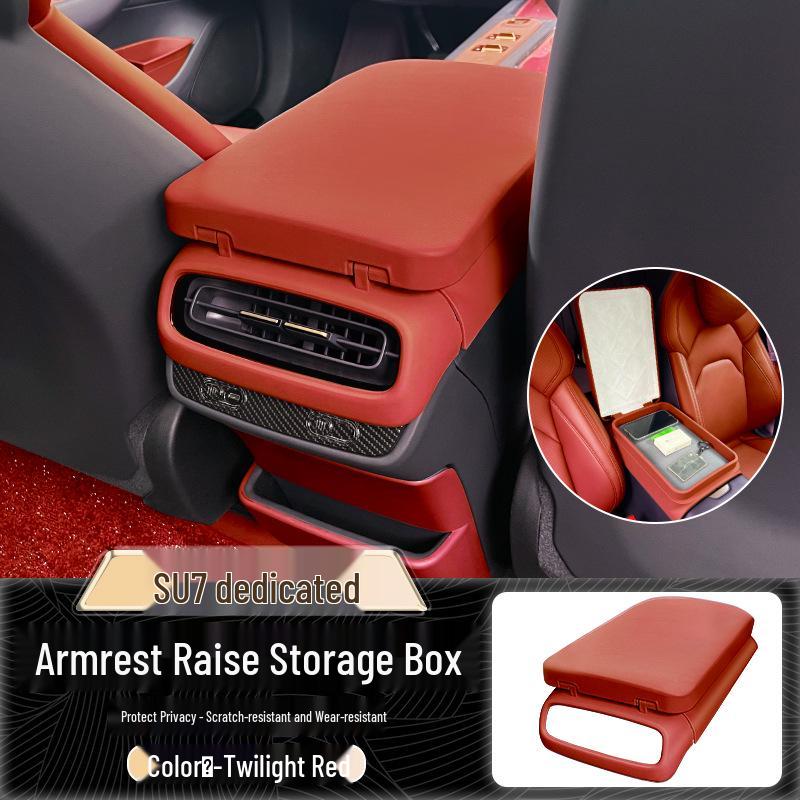 Xiaomi SU7 Armrest Box Heightening Pad & Car Storage Cover