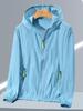 Quick-Dry Lightweight Sun Protection Jacket - Plus Size, Breathable, Hooded Ice Silk for Men & Women