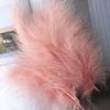 50Pcs Macaron Feather Color Turkey Full Velvet, Dream Catcher Hair Accessories Diy Handmade Materials Bouquet Stage Wedding Decoration