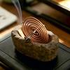 Resin Mosquito Coil Tray Imitation Stone Ash Catcher Home Decor Coil Holder  Meditation Space