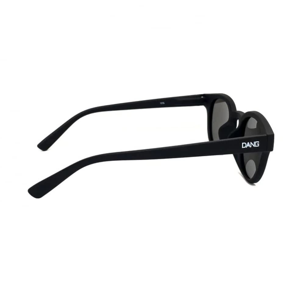 SELECT vidg00446 Black Soft x Blue Mirror Polarized Lens Sunglasses [DANG SHADES]