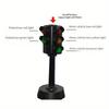 Mini Traffic Signs Road Light Block,Children Safety Education Kids' Puzzle Traffic Light Toy, Kids' Gift