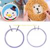 92MF 1 Set Embroidery Hoop Plastic Embroidery Frame Adjustable Crosses Stitching Hoop Craft Supplies For Hobbyists