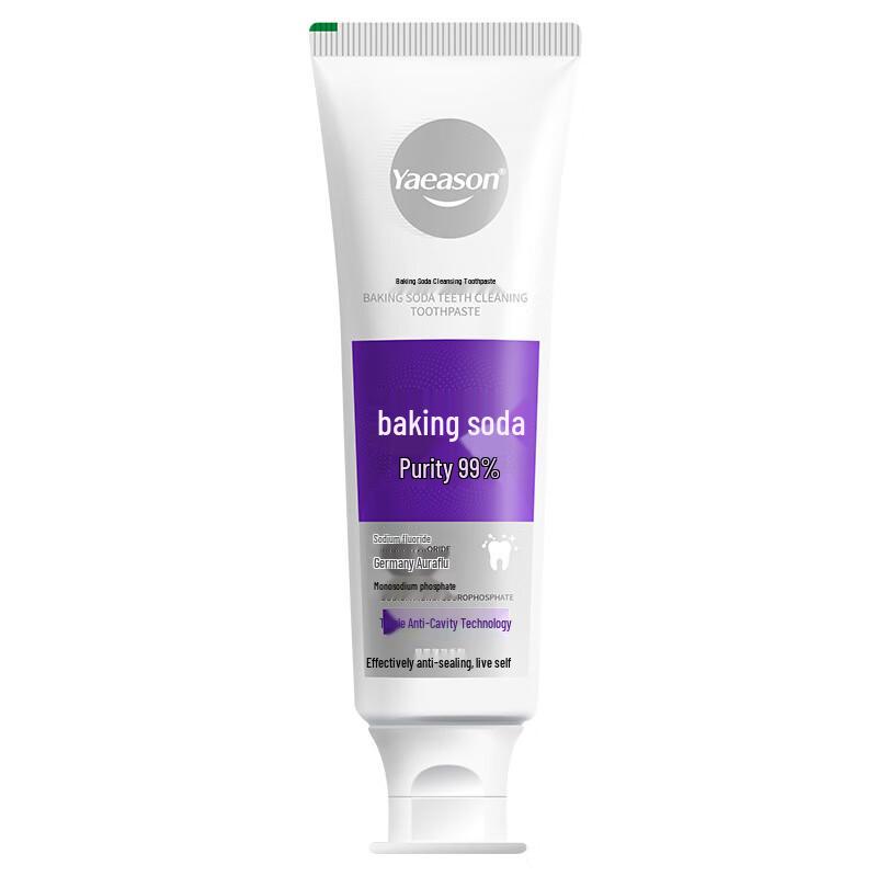 Yaeason Baking Soda Anti-Cavity Fluoride Toothpaste 3-Pack