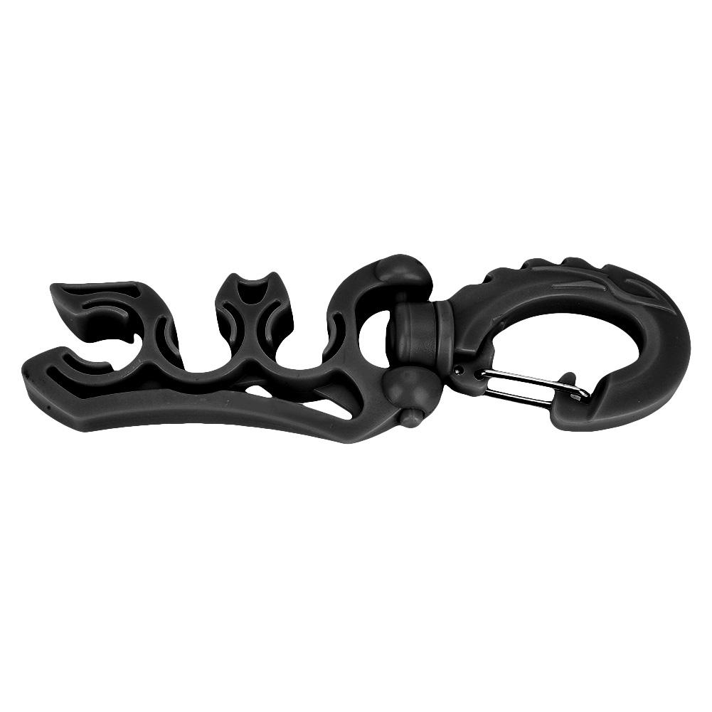 Keep Diving Underwater Diving Hose Holder Clip Buckle Hook Black