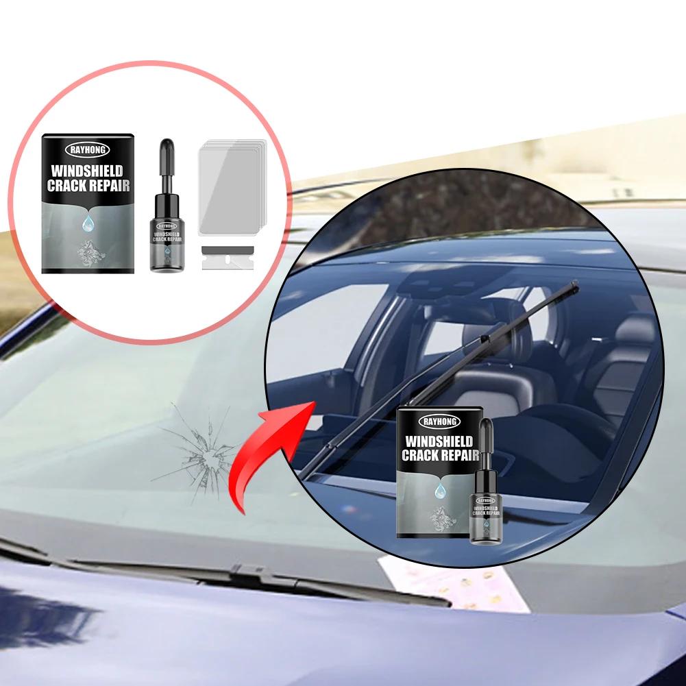 Windshield Crack Repair Fluid Car Window Repair Resin Windscreen Scratch Crack Restore Fluid Glass Curing Glue Car