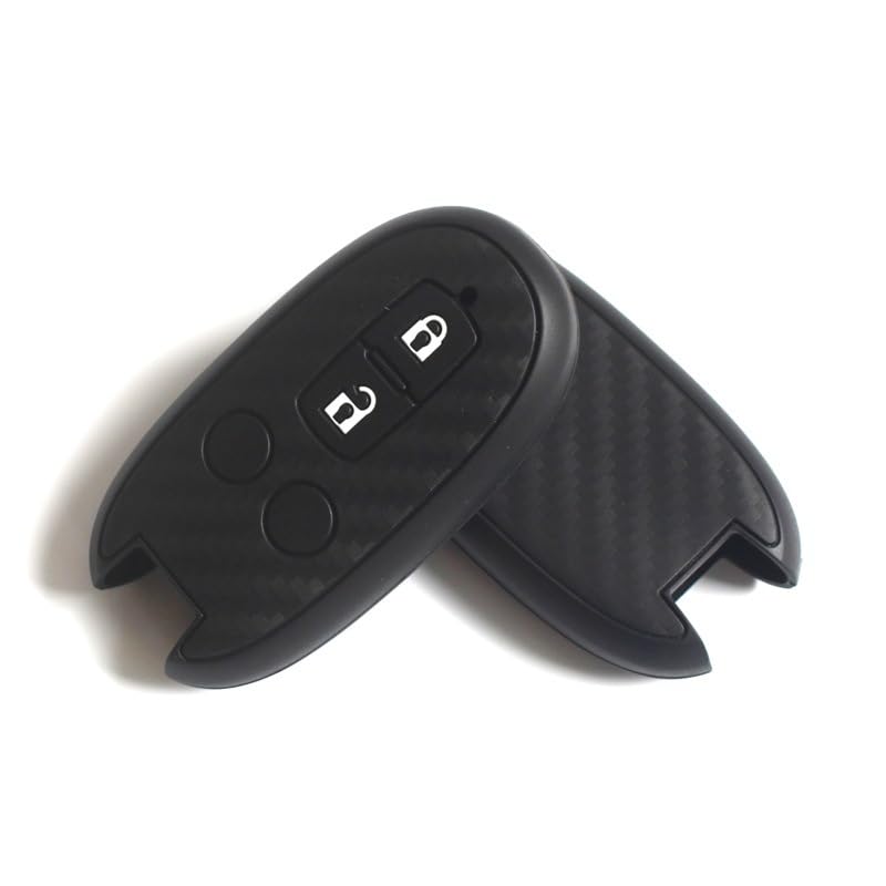 FRACTAL CREATION Suzuki Key Case, Key Cover, 2 Buttons, Silicone, Full Protection, Compatible with