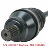 For POLARIS HAWKEYE 300 INTL & POLARIS SPORTSMAN 300 400 HO 1332340 1332341 CV Axle Driveshaft Rear Front  CV Joint Plunging Kit