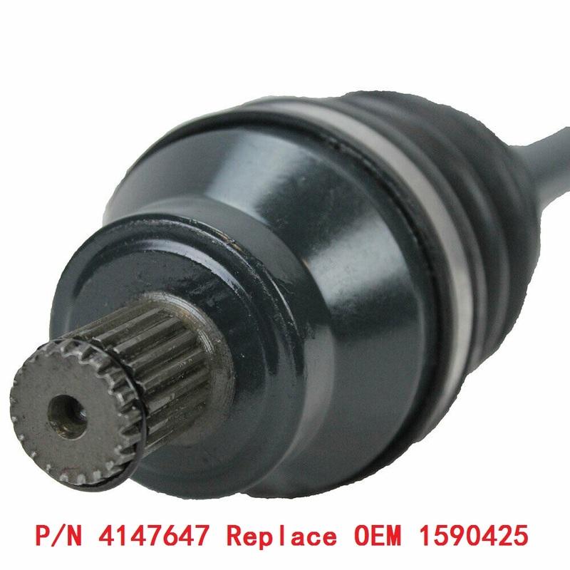 For POLARIS HAWKEYE 300 INTL & POLARIS SPORTSMAN 300 400 HO 1332340 1332341 CV Axle Driveshaft Rear Front  CV Joint Plunging Kit