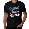 Protect Trans Kids Tshirt Basic Tee Shirt For Everyday Outfit